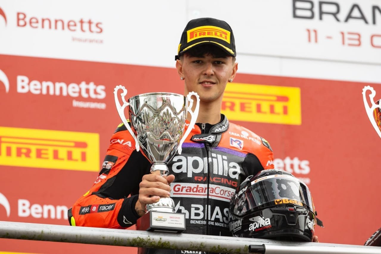 The Aprilia RS 660 nears to the SportBike title in the British Superbike